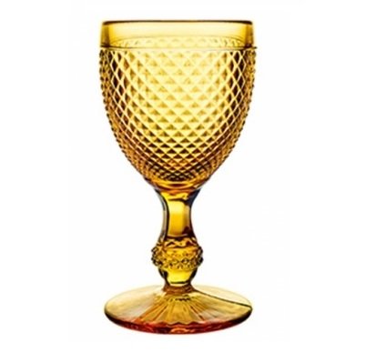 Aluguel Taça Bico de Jaca Ambar  - Aluguel Taça Colorida