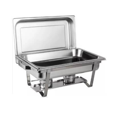 Aluguel Rechaud 9 Litros 1 Cuba - Inox