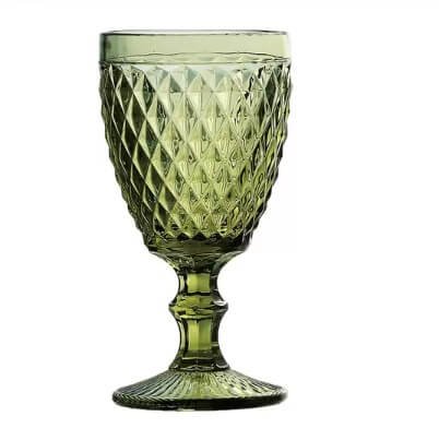 Aluguel Taça Bico de Jaca Verde - Aluguel Taça Colorida