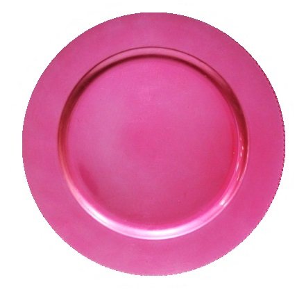 Aluguel de Sousplat Rosa Queimado Chiclete