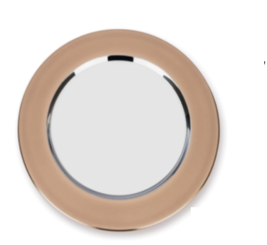 Aluguel de Sousplat Borda Dourado