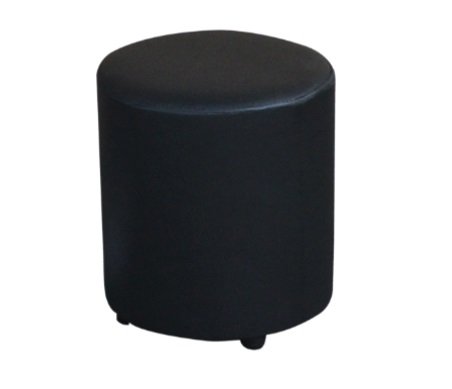 Aluguel Puff Redondo Preto