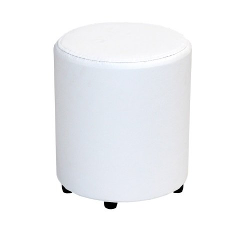 Aluguel Puff Redondo Branco