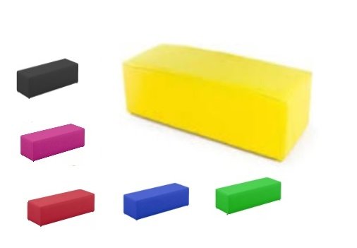 Aluguel Capa Puff Retangular - Várias Cores