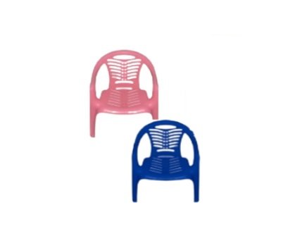 Aluguel Cadeira Infantil plástico - Cores Azul e Rosa