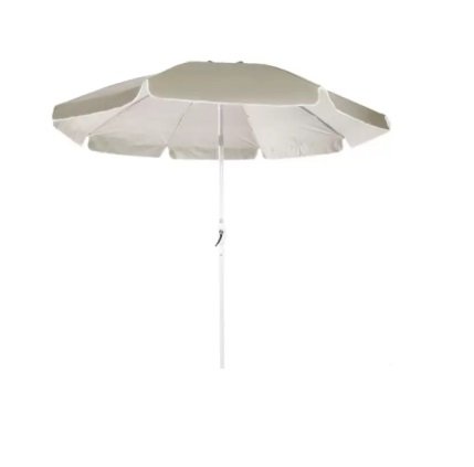 Aluguel Guarda-Sol Estilo Ombrelone Bege ou Branco