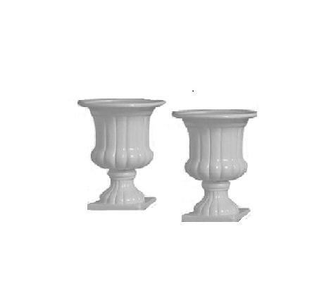 Aluguel Vaso Branco Romano M