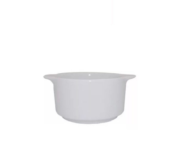 Aluguel Mini Caçarola Ramequim Liso De Porcelana Com Alça 95ml - Finger Food