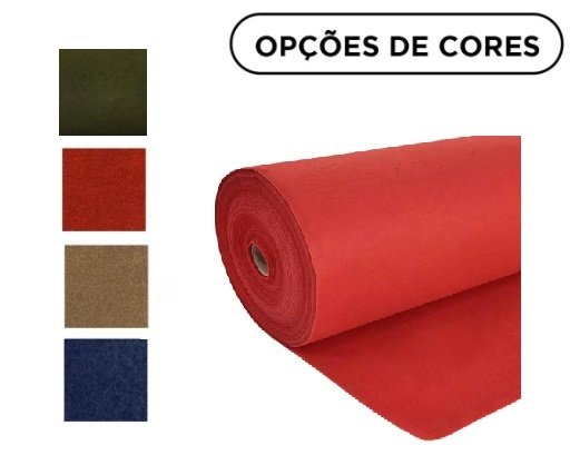Aluguel Passadeira - Várias Cores - 10 Metros