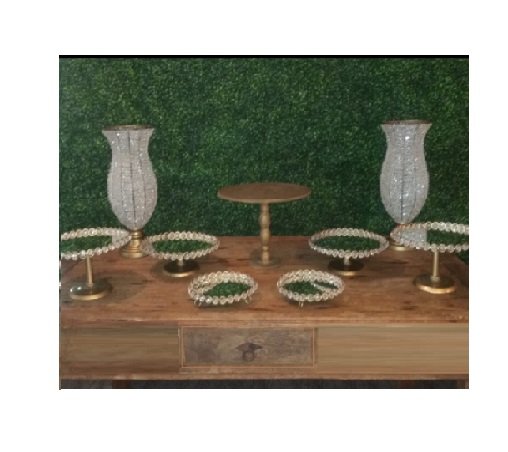 Aluguel Kit Decoração Casamento – Dourado
