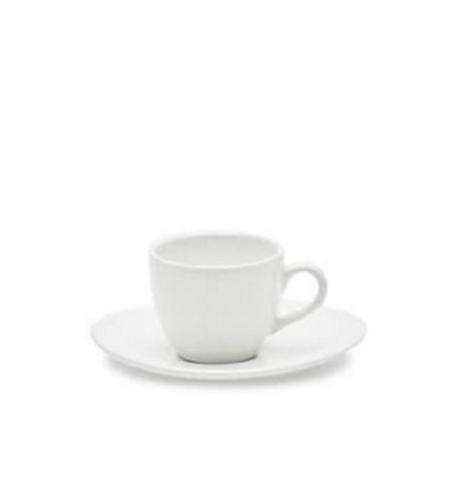 Aluguel Xícaras de Café Porcelana Branca 90ml