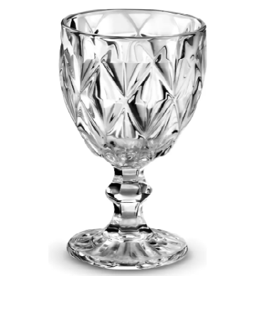 Aluguel Taça Diamond Transparente - Aluguel Taça Colorida